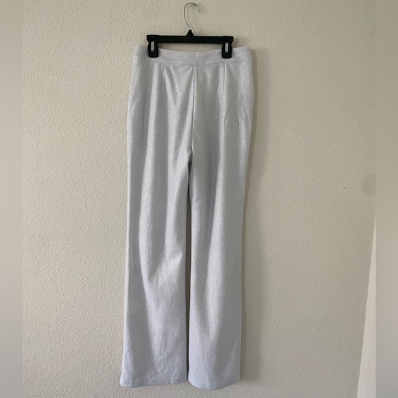 SLA THE LABEL WHITE PETITE SANTORINI TROUSERS XS - Picture 4 of 5